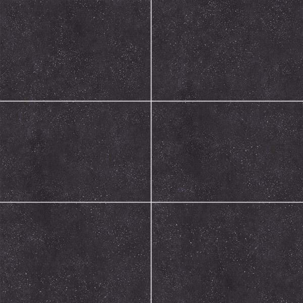 Black Mineral Tile 600 X 600