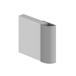 Quadrant Trim Type E End Cap 