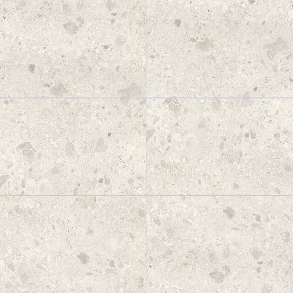 White Terrazzo Tile 600 X 600